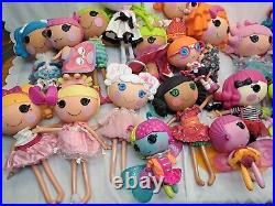 Lalaloopsy Dolls Lot Full Size Dolls Lot Of 18 Pcs + Accessories