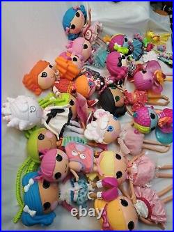 Lalaloopsy Dolls Lot Full Size Dolls Lot Of 18 Pcs + Accessories