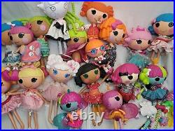 Lalaloopsy Dolls Lot Full Size Dolls Lot Of 18 Pcs + Accessories