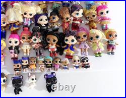 Large LOL Surprise Dolls Lot 113 Dolls, Babies, Pets & 200+ Accessories CLEAN