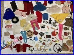 Large Lot of Vintage Barbie Mattel Tammy Tressy Doll Clothes Accessories TLC-EXC