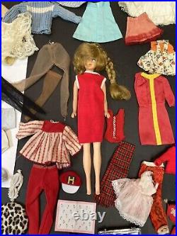 Large Lot of Vintage Barbie Mattel Tammy Tressy Doll Clothes Accessories TLC-EXC
