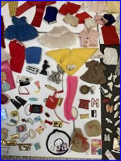 Large Lot of Vintage Barbie Mattel Tammy Tressy Doll Clothes Accessories TLC-EXC