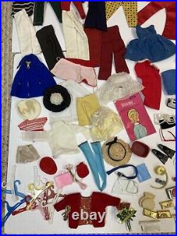 Large Lot of Vintage Barbie Mattel Tammy Tressy Doll Clothes Accessories TLC-EXC