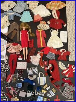 Large Lot of Vintage Barbie Mattel Tammy Tressy Doll Clothes Accessories TLC-EXC