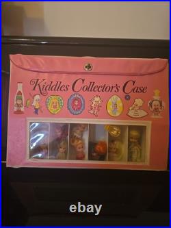 Liddle Kiddle Collectors Case & 12 Kiddles. Pretty Little Tiny Dolls. Qld Aust