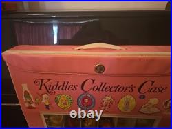 Liddle Kiddle Collectors Case & 12 Kiddles. Pretty Little Tiny Dolls. Qld Aust