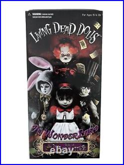 Living Dead Dolls Handmade Porcelain Posey, Mad Hatter, Lost Lot Of 3 Dolls