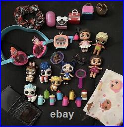 Lol Surprise Lot/dolls/animals/swim Goggles/accessories/btls/blnkts/clths/cards+