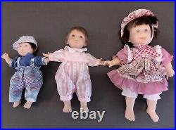 Lot (18) GI-GO Doll Toys Fty 90's PALM PALS Bean Bag Happy Kids Dolls 8 & 13