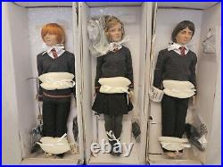 Lot 3 Tonner Harry Potter Hermione Ron Weasley Goblet of Fire Dolls New In Box Lot 3 Tonner Harry Potter Hermione Ron Weasley Goblet of Fire Dolls New In Box