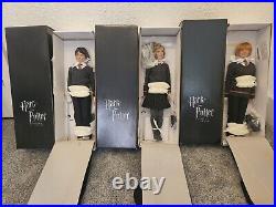 Lot 3 Tonner Harry Potter Hermione Ron Weasley Goblet of Fire Dolls New In Box