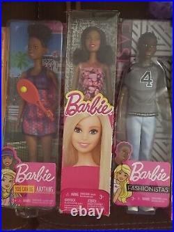 Lot African American Barbie Dolls