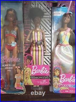 Lot African American Barbie Dolls