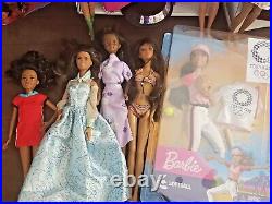 Lot African American Barbie Dolls