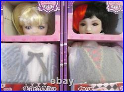 Lot Little Alice & Queen of Hearts Ruby Red Fashion Friends Siblies Dolls NRFB