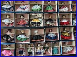 Lot Of 100 Vintage Dolls Madame Alexander, Shirley Temple, Ginger & Ginny