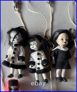 Lot Of 12 Loose Living Dead Dolls 4 Inch Mini Series Figure Mezco Toy Keychain