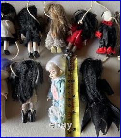 Lot Of 12 Loose Living Dead Dolls 4 Inch Mini Series Figure Mezco Toy Keychain