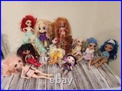 Lot Of 13 Dolls Rainbow High Doll And LOL With Clothes Shoes