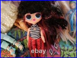 Lot Of 13 Dolls Rainbow High Doll And LOL With Clothes Shoes