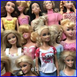 Lot Of 27 Barbie Dolls and Friends / Mattel