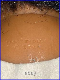 Lot Of (2) Tico Trolls Native American Couple 14 Costa Rica 1984