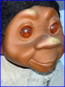 Lot Of (2) Tico Trolls Native American Couple 14 Costa Rica 1984