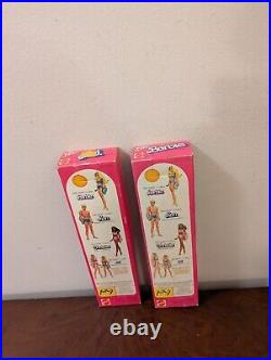 Lot Of 2-Vintage 1978 Barbie Malibu Sun Lovin' And 1978 Sun Lovin' PJ