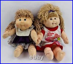 Lot Of 2 Vintage Cabbage Patch Kids Dolls