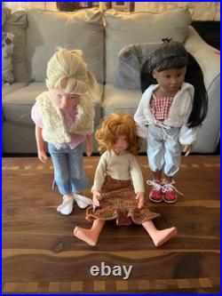 Lot Of 3 GOTZ Rare Dolls (Bailey, Bianca And Brianna)