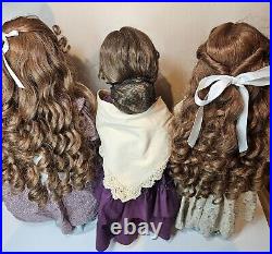 Lot Of 3 Good-Kruger Vinyl Dolls Set of Little Women Meg Jo Beth