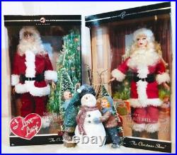 Lot Of 3 I Love Lucy Christmas Shows Lucy / 2006 Ricky/ 2008 Nrfb & Extras