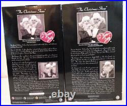 Lot Of 3 I Love Lucy Christmas Shows Lucy / 2006 Ricky/ 2008 Nrfb & Extras