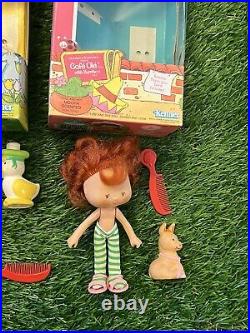 Lot Of 3 VTG Strawberry Shortcake Friend Almond Tea Tulip Tea Cafe Ole with Pets
