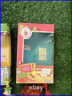 Lot Of 3 VTG Strawberry Shortcake Friend Almond Tea Tulip Tea Cafe Ole with Pets