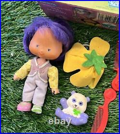 Lot Of 3 VTG Strawberry Shortcake Friend Almond Tea Tulip Tea Cafe Ole with Pets