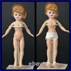 Lot Of 3 Vintage 1950's Vogue Jill Fashion Dolls Original Outfits