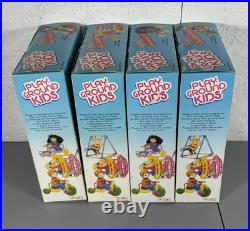 Lot Of 4 ERTL PLAYGROUND KIDS DOLLS Brand New Ricky, Carrie, Traci, Krissy NICE
