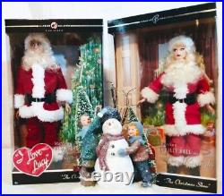 Lot Of 4 I Love Lucy Christmas Shows Lucy / 2006 Ricky/ 2008 Nrfb & Extras