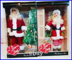 Lot Of 4 I Love Lucy Christmas Shows Lucy / 2006 Ricky/ 2008 Nrfb & Extras