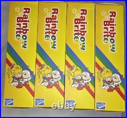 Lot Of (4) Rainbow Brite 12 Fashion Dolls (40th Anniversary) 2024 New