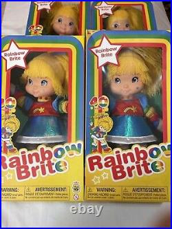 Lot Of (4) Rainbow Brite 12 Fashion Dolls (40th Anniversary) 2024 New