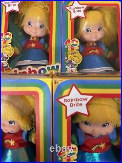 Lot Of (4) Rainbow Brite 12 Fashion Dolls (40th Anniversary) 2024 New