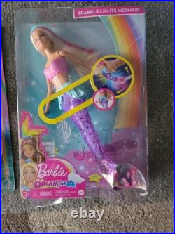 Lot Of 4 Summer Barbies Dolls NIB Lot Of 4 Summer Barbies Dolls NIB