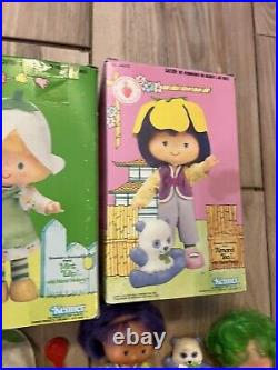 Lot Of 4 VTG Strawberry Shortcake Friend Almond Tea Tulip Tea Cafe Ole with Pets