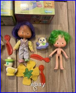 Lot Of 4 VTG Strawberry Shortcake Friend Almond Tea Tulip Tea Cafe Ole with Pets