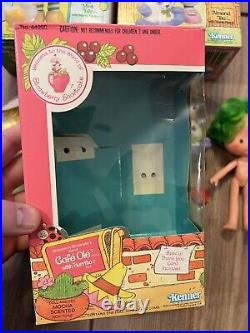 Lot Of 4 VTG Strawberry Shortcake Friend Almond Tea Tulip Tea Cafe Ole with Pets