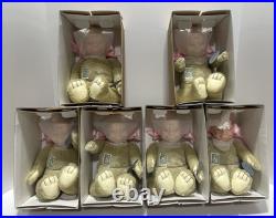 Lot Of 6 Vintage Horsman Billiken Good Luck Bear/Charm Doll Reproduction NIB 12