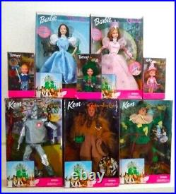 Lot Of 8 Barbie Wizard Of Oz 1999 Complete Set Of 8